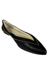 Flats Cuero Negro