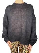 Sweater Mohair Cuello Redondo