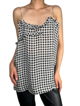 Blusa Tirantes Cuadrillé