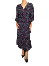 Vestido Wrap Viscosa