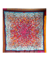 Pañuelo LV En Fleurs Square 90 Seda