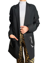 Blazer Bolsillo de Lentejuelas