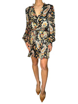 Vestido Traslúcido Estampado