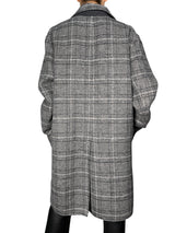 Abrigo Glen Plaid Reversible
