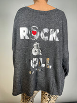 Sweater Gris Plus Size