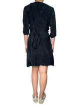 Vestido Wrap Negro