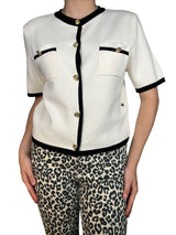 Cardigán Manga Corta