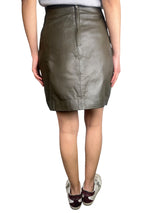 Falda Green Ki Cuero