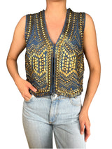 Gilet Blulish Studs