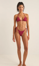 Bottom Isla Rib Tie Side Hi Cut