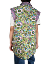 Parca Butterfly Verde Sin Mangas