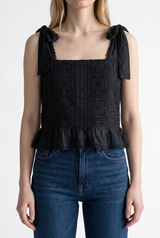 Blusa Broderie