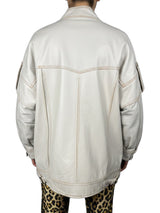 Chaqueta Oversize Cuero