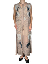 Vestido Bordado Viscosa