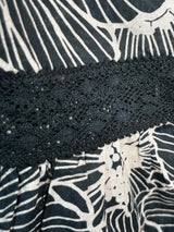 Vestido Ribetes Bordados
