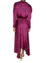 Vestido Leopardo Fucsia