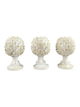 Set 3 Alcachofas Porta Vela