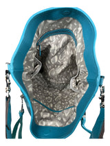 Bolso Cuero Turquesa