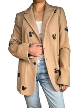 Abrigo Lana y Cashmere Cherry