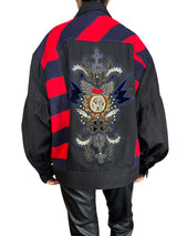 Chaqueta Lana Bordada