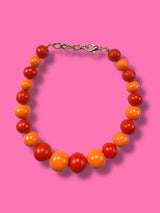 Collar Esferas Bicolor