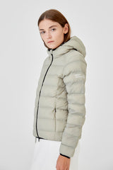 Parka Matcha Con Capucha Mujer - Sin Batería