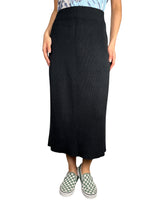Falda Tejida Negra