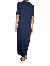 Vestido Azul Elasticado