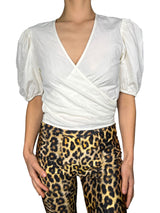Blusa Cruzada Algodón