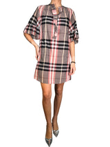 Vestido Cuadros Y Vuelos