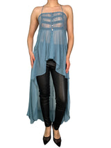 Blusa Larga Traslucida