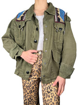 Chaqueta Verde Militar