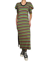 Vestido Lurex Viscosa