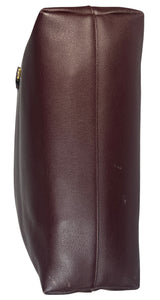 Cartera Cuero Burdeo