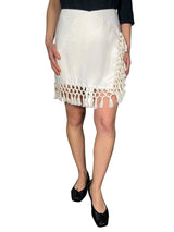 Falda Short Lino