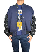 Chaqueta Bomber Cuero