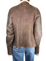 Chaqueta Aviadora de Cuero