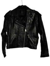 Chaqueta Tipo Biker Cuero