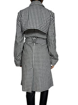 Trench Blanco y Negro