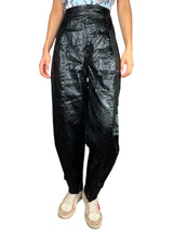 Pantalones Negro Metalizado