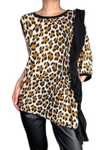 Polera Vuelos Animal Print