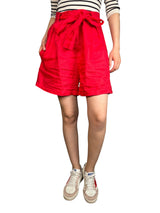 Short Lino Rojo