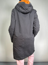 Abrigo Con Piel Sintética