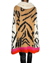 Poncho Alpaca y Lana