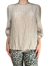 Blusa Seda Y lino