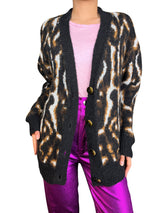 Cardigan Animal Print