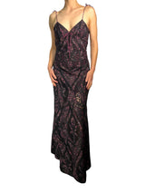 Vestido Encaje Traslucido
