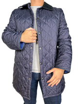 Parca Clásica Acolchada Unisex Azul