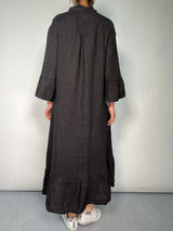 Vestido Camisero Lino