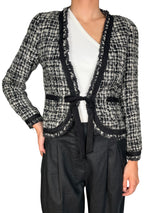 Chaqueta Tweed Lana Y Mohair
